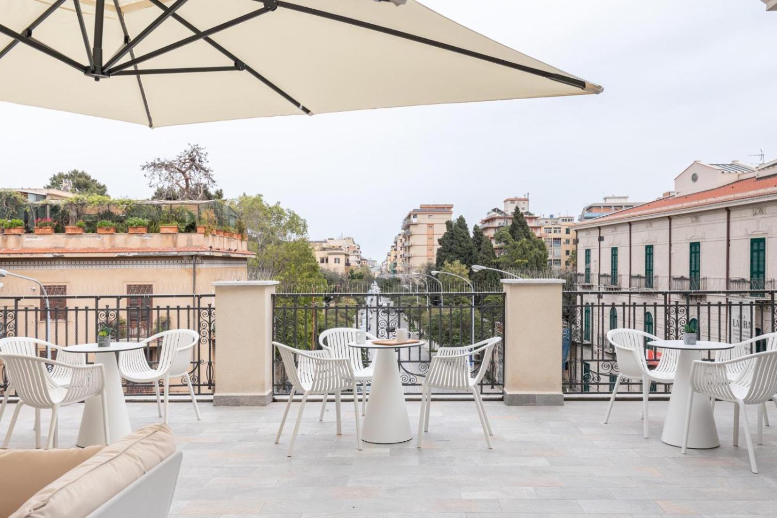 La Terrazza Su Dante Rooms Palermo Kültér fotó